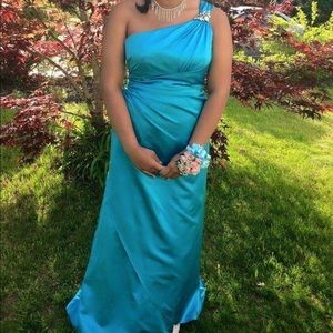 Blue Prom/Bridesmaid Dress